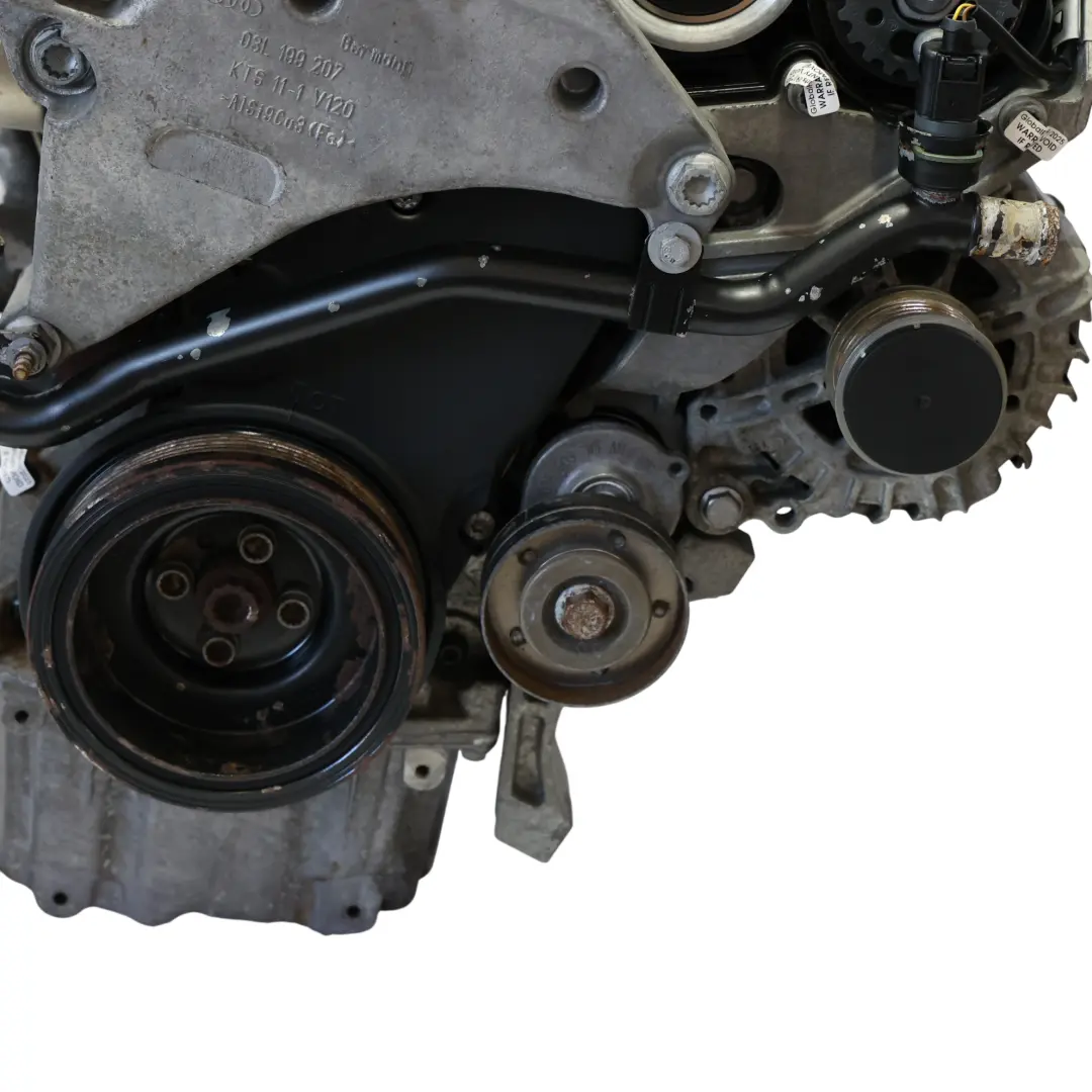 VW Touran I Caddy Mk3 Seat Leon 1P Motor Desnudo CFJA 2.0 TDI 125k, GARANTÍA - SKU 03L100034A-2 - Número de pieza 03L100034A