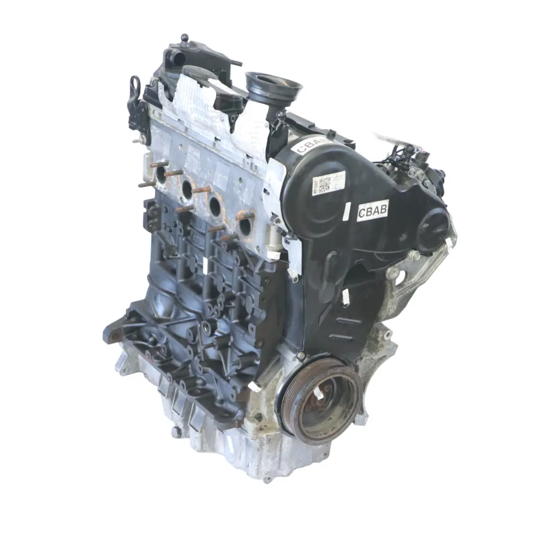 VW Golf 6 Passat B6 Tiguan 2.0 TDI CBAB Nackter Motor 140PS 129 000 km, GARANTIE - SKU 03L100034F - Teilenummer 03L100034F-1