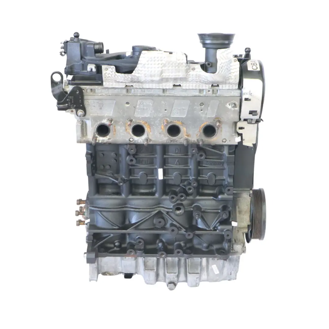 VW Golf 6 Passat B6 Tiguan 2.0 TDI CBAB Motor Desnudo 140HP 129 000 km, GARANTÍA - SKU 03L100034F - Número de pieza 03L100034F-1