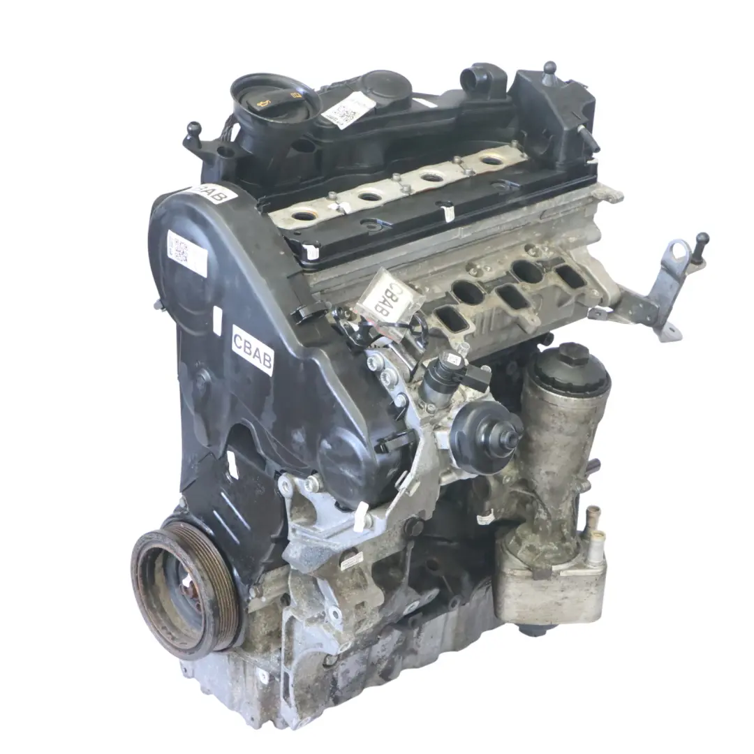 VW Golf 6 Passat B6 Tiguan 2.0 TDI CBAB Bare Engine 140HP 79k miles, WARRANTY - SKU 03L100034F - Part number 03L100034F-1