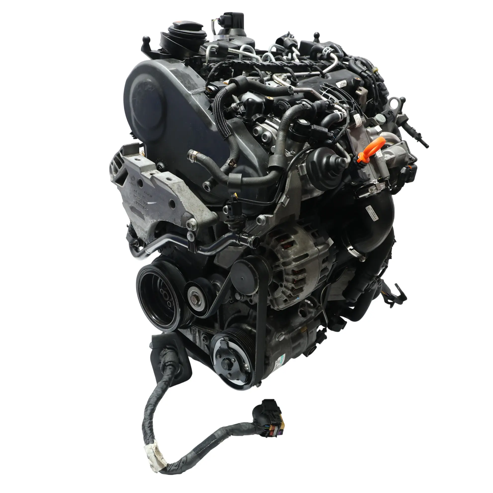 VW Golf MK5 MK6 Scirocco Skoda Yeti Kompletter Motor CBDB 2.0 TDI 140PS GARANTIE