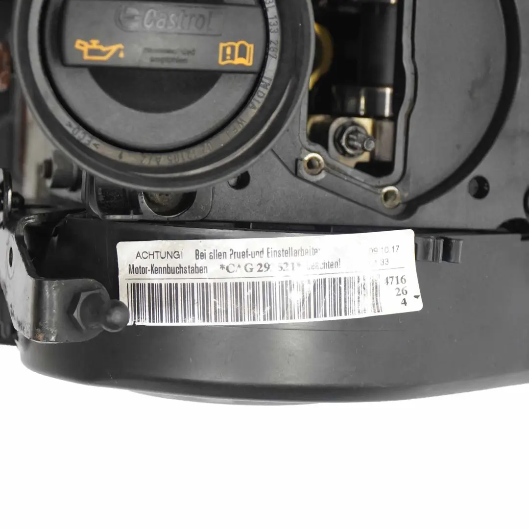 CAGA Diesel Bare Engine 143HP with 99k miles, WARRANTY Audi A4 B8 2.0 TDI - SKU 03L100036 - Part number 03L100036-1