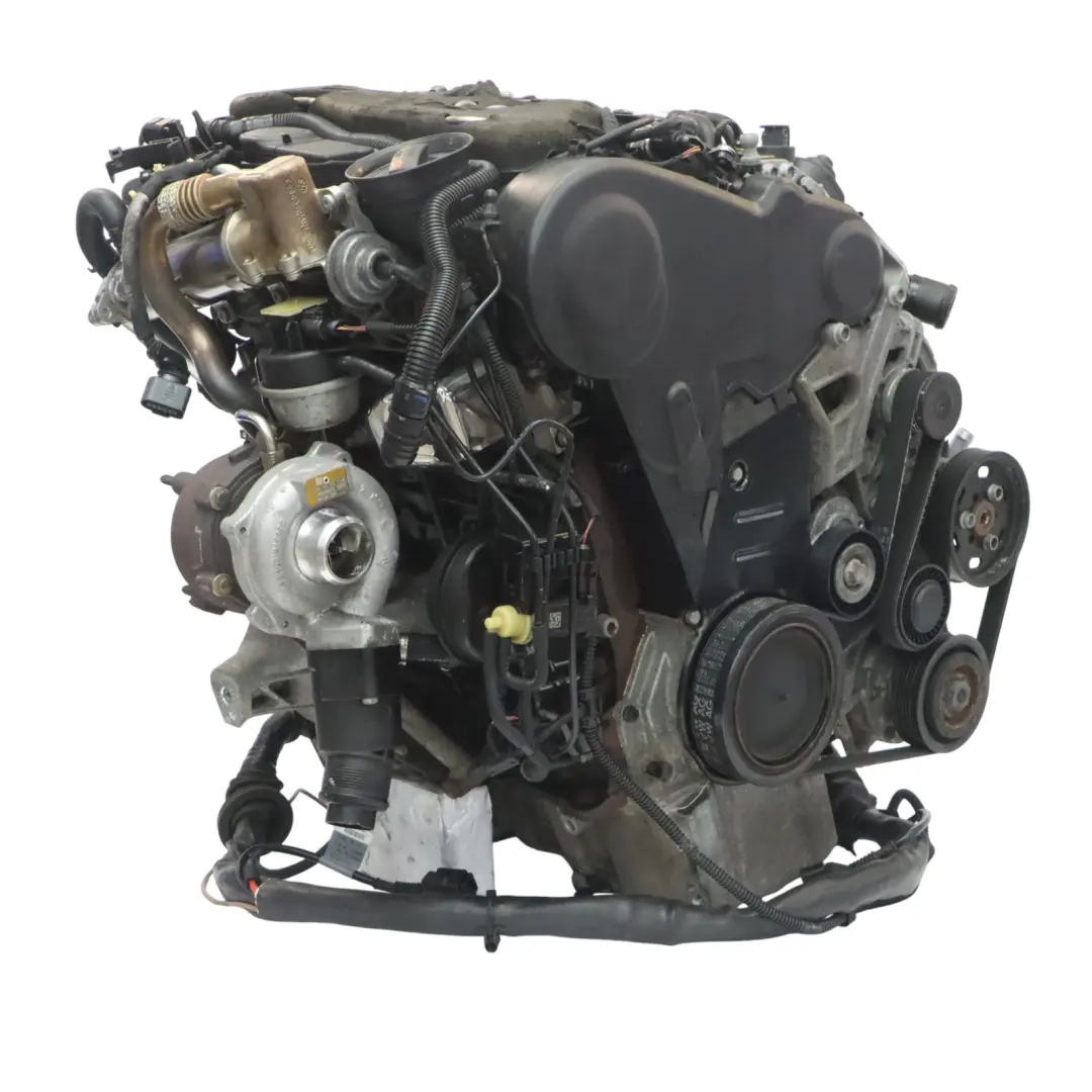 Audi A4 B8 A5 8T 2.0 TDI Complete Engine CAHA 170HP with 99k miles, WARRANTY - SKU 03L100036C-1 - Part number 03L100036C