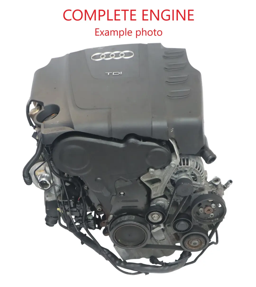 Audi A4 B8 A5 8T A6 C6 Q5 8R 2.0 TDI Silnik Goły Słupek CAHA 170KM - SKU 03L100036C - Numer Części 03L100036C