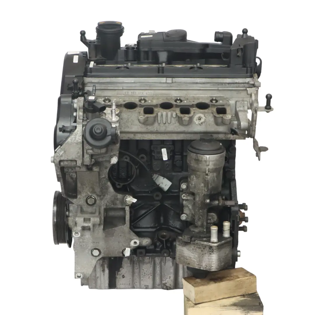 Audi A3 8P VW Golf Mk6 Passat B6 2.0 TDI CBBB Motor Desnudo 170HP 159k, GARANTÍA - SKU 03L100090D - Número de pieza 03L100090D