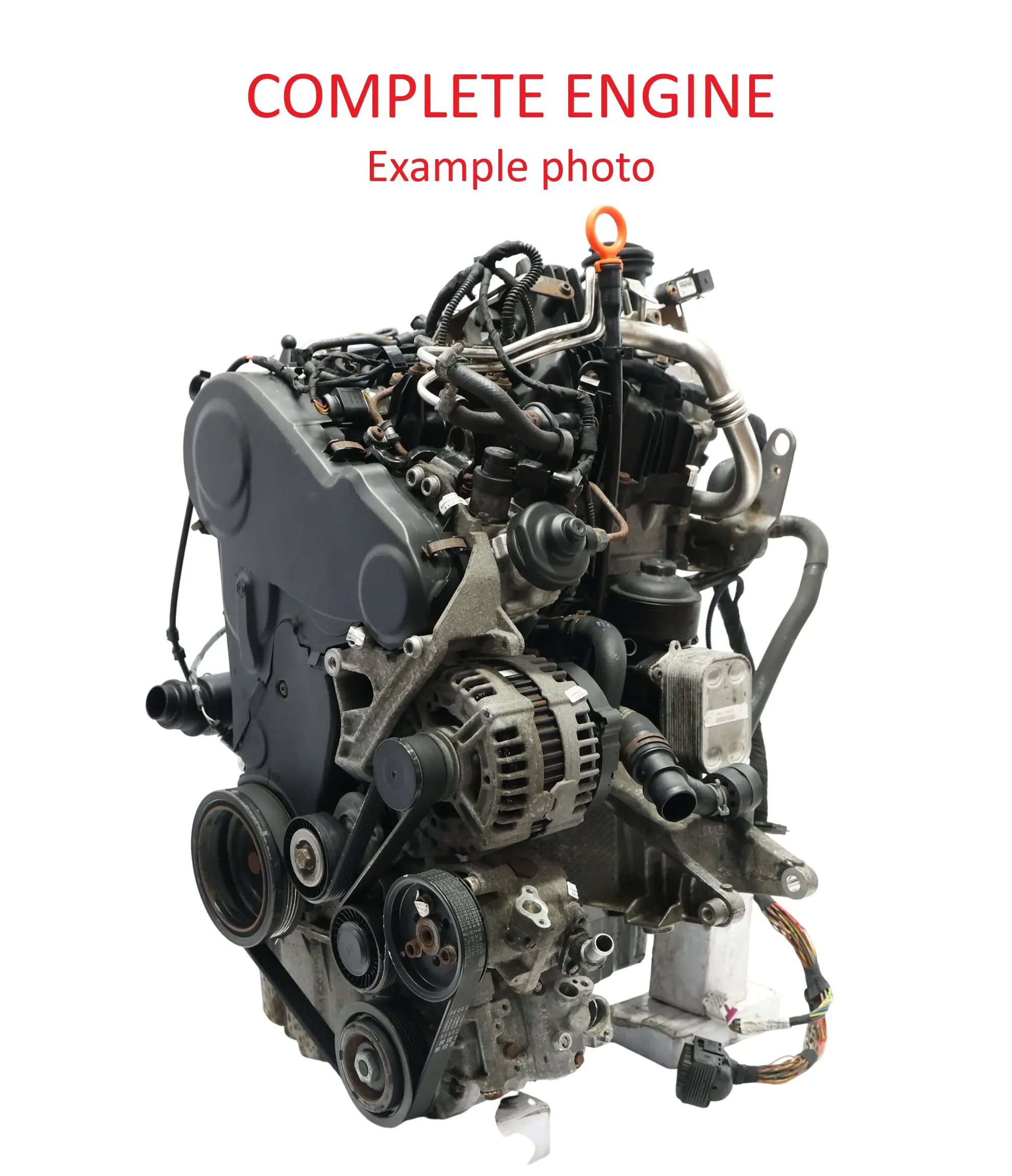 Volkswagen Transporter Multivan T5 T6 Unkomplett Motor CAAC 2.0 TDI GARANTIE