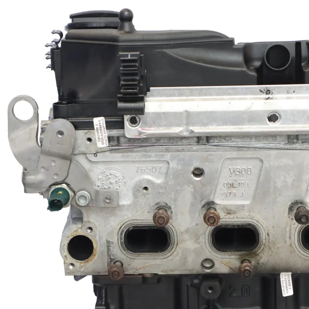 VW Passat B7 Audi Q3 8U 2.0 TDI CFGC Bare Engine 177HP New Timing WARRANTY - SKU 03L100090J-1 - Part number 03L100090J