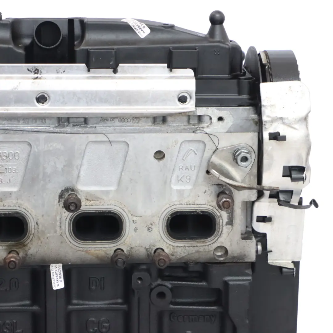 VW Passat B7 Audi Q3 8U 2.0 TDI CFGC Motor Desnudo Nueva Distribucion GARANTÍA - SKU 03L100090J-1 - Número de pieza 03L100090J