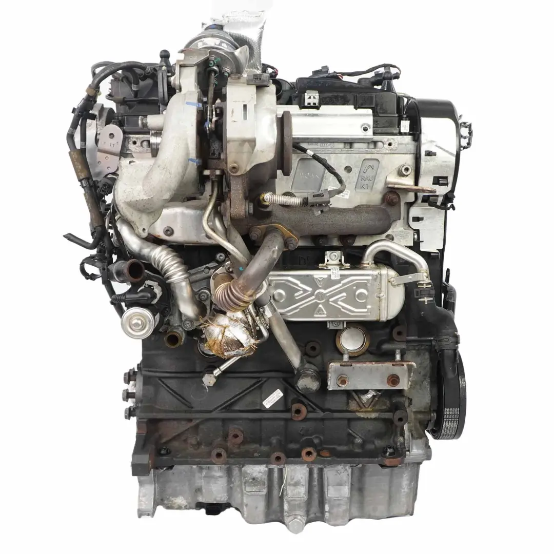 VW Volkswagen Caddy 1.6 TDI 102HP Complete Engine CAYD with 47k miles, WARRANTY - SKU 03L100090P-1 - Part number 03L100090P