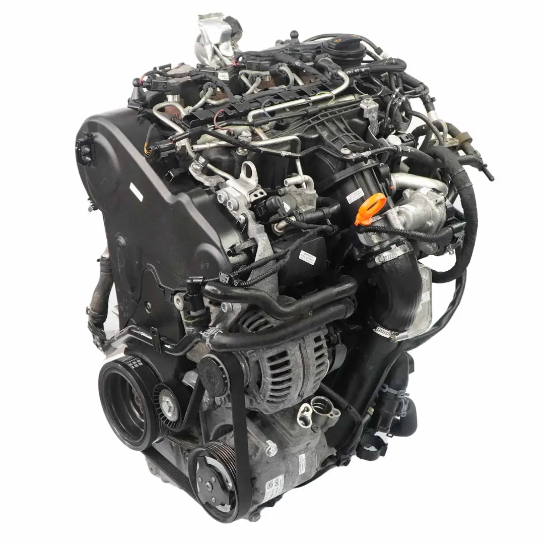 VW Volkswagen Caddy 1.6 TDI 102HP Complete Engine CAYD with 47k miles, WARRANTY - SKU 03L100090P-1 - Part number 03L100090P
