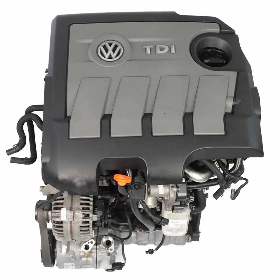 VW Volkswagen Golf 6 Touran Polo 1.6 TDI 90HP Motore Completo CAYB GARANZIA - SKU 03L100090QX-1 - Numero di parte 03L100090QX