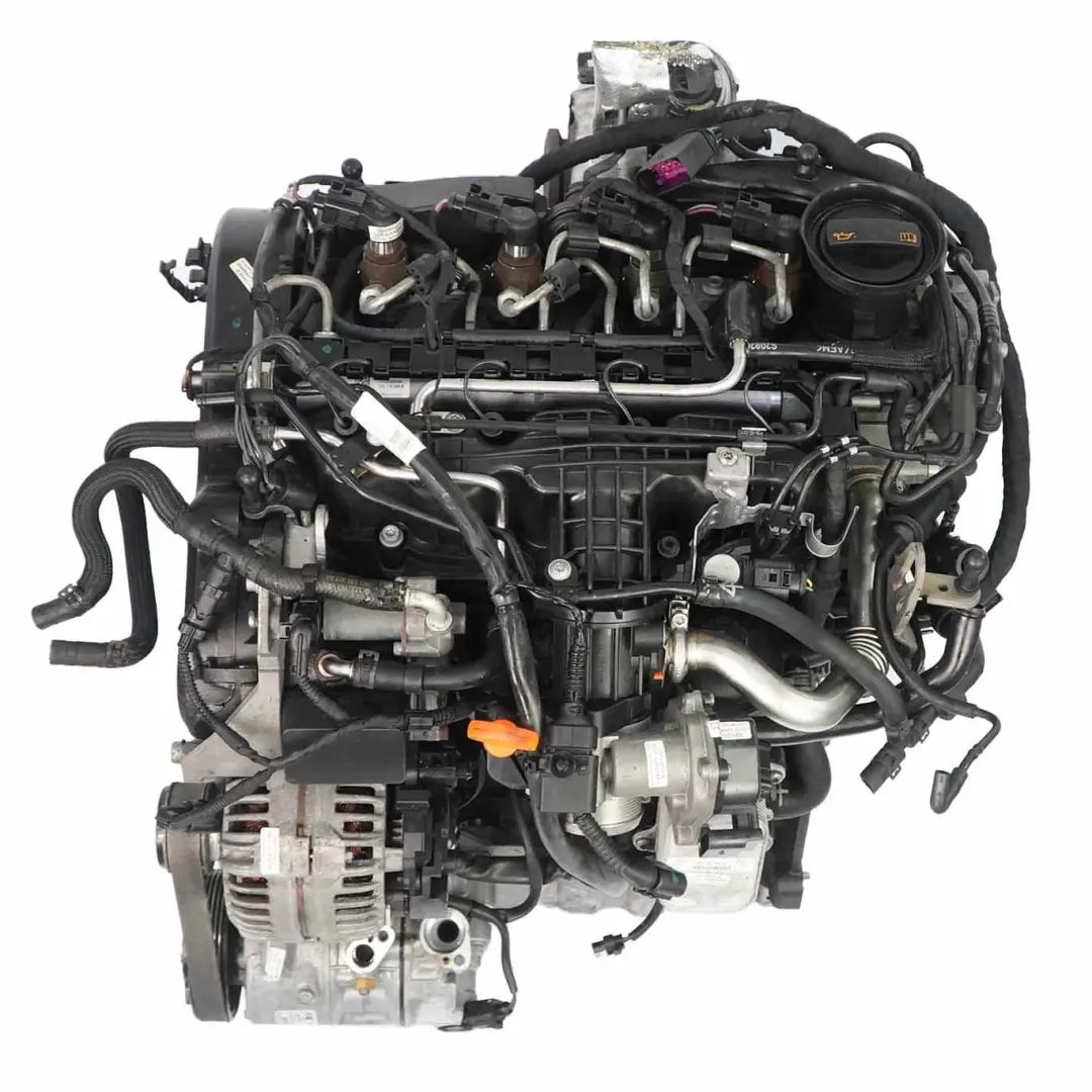 VW Volkswagen Golf 6 Touran Polo 1.6 TDI 90HP Complete Engine CAYB WARRANTY - SKU 03L100090QX-1 - Part number 03L100090QX