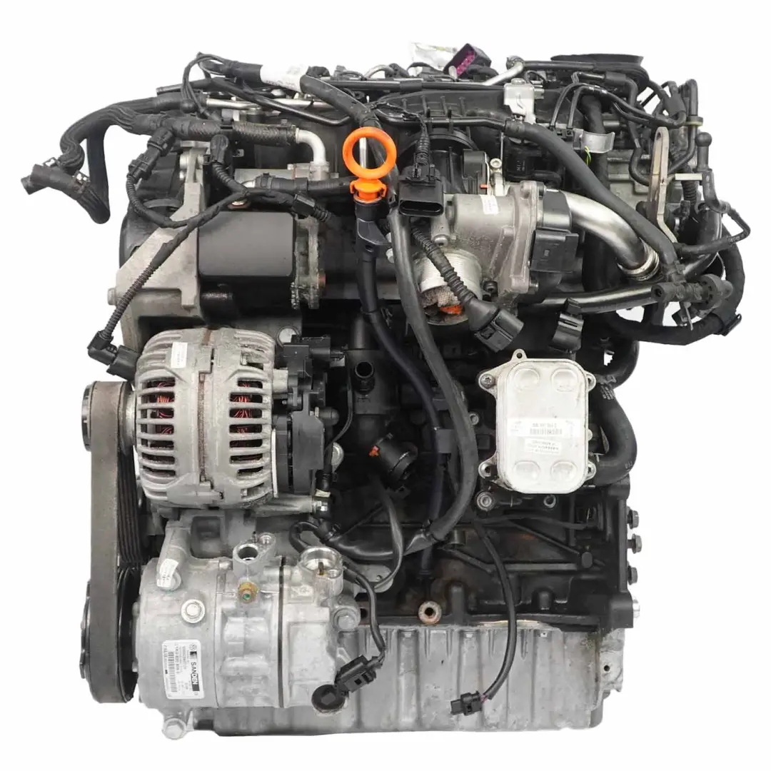 VW Volkswagen Golf 6 Touran Polo 1.6 TDI 90HP Complete Engine CAYB WARRANTY - SKU 03L100090QX-1 - Part number 03L100090QX