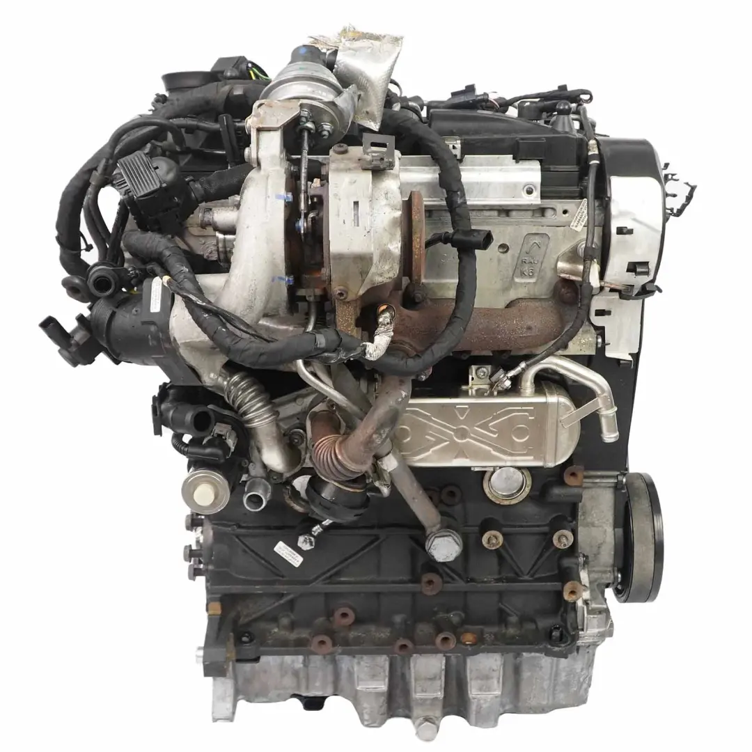 VW Volkswagen Golf 6 Touran Polo 1.6 TDI 90HP Complete Engine CAYB WARRANTY - SKU 03L100090QX-1 - Part number 03L100090QX