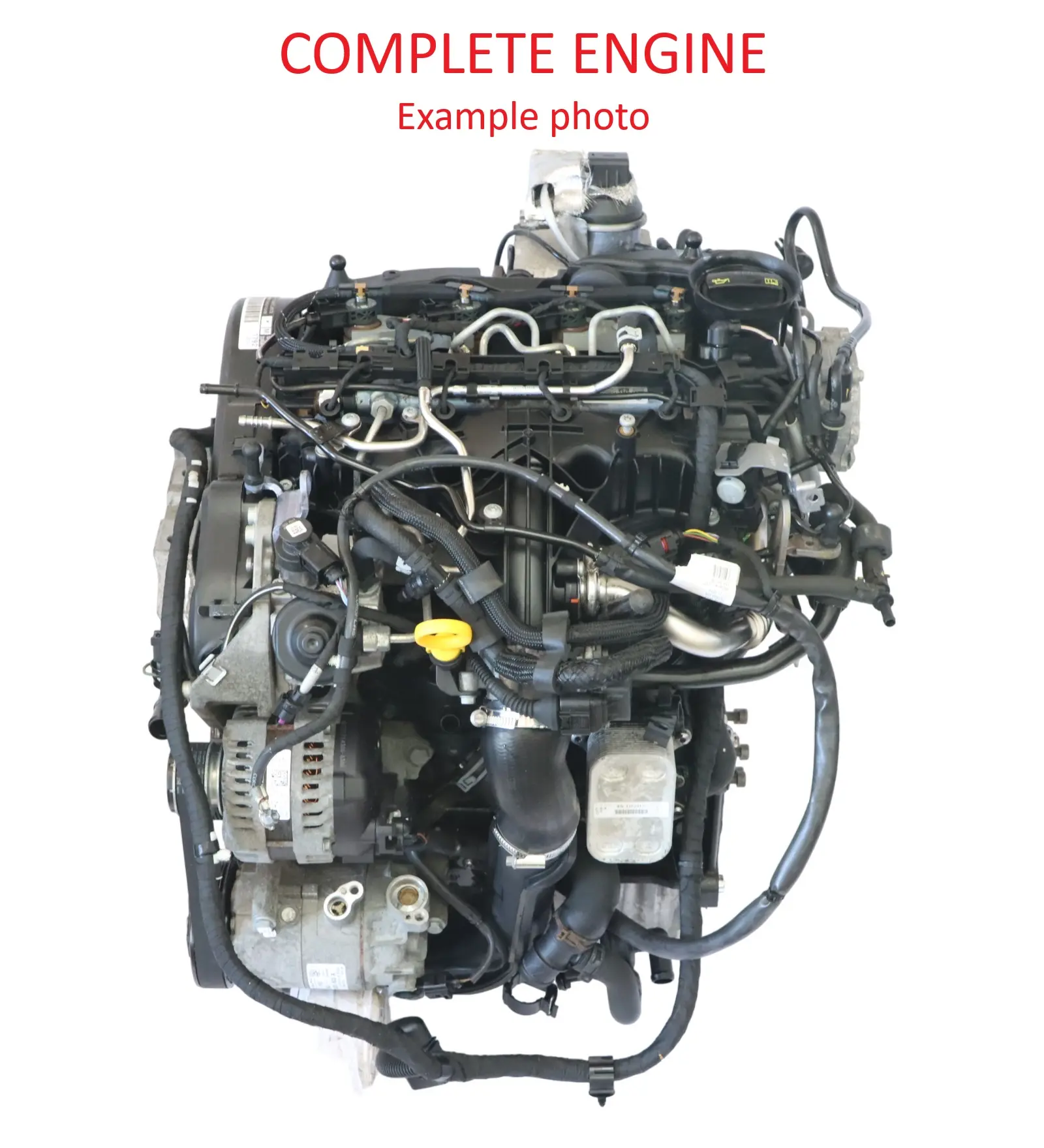 VW Passat B7 Tiguan 5N Audi A3 8P 2.0 TDI Bare Engine CFFB 140HP 79k, WARRANTY