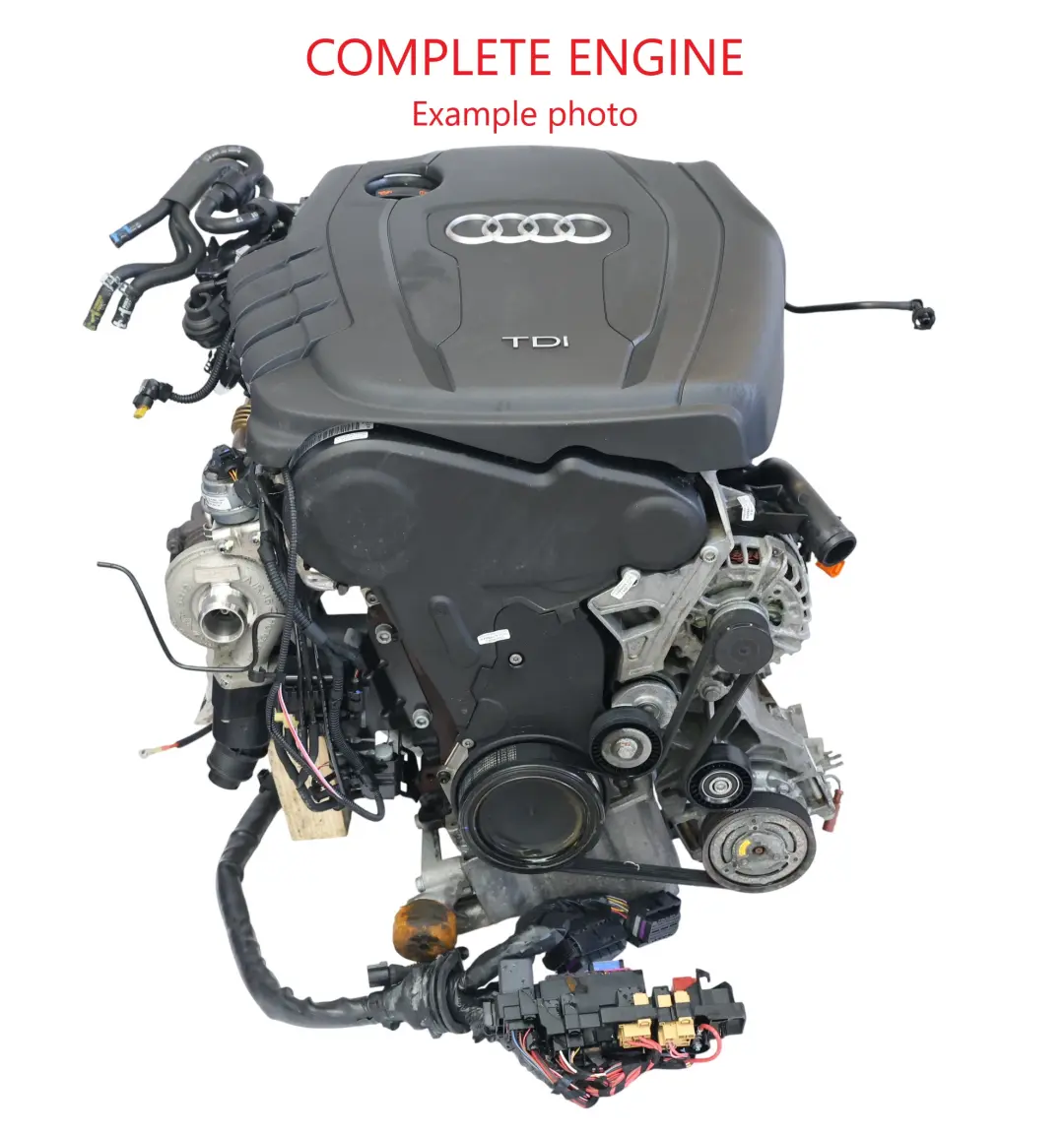 Audi A4 B8 A5 8T Q5 8R 2.0 TDI Motor Completo CJCD 150HP 135 000 km, GARANTÍA - SKU 03L100091E-1 - Número de pieza 03L100091E