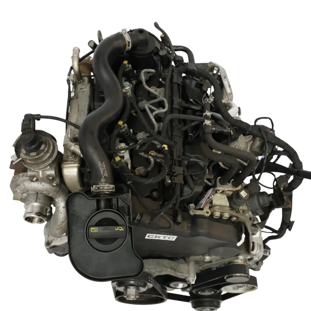 VW Volkswagen Crafter 2.0 TDI Kompletter Motor CKTC 136PS 239TKM, GARANTIE - SKU 03L100091M-1 - Teilenummer 03L100091M