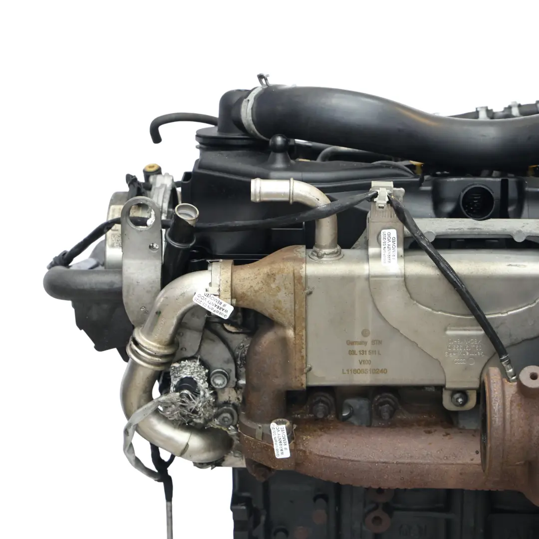 VW Volkswagen Crafter 2.0 TDI Kompletter Motor CKTC 136PS 239TKM, GARANTIE - SKU 03L100091M-1 - Teilenummer 03L100091M