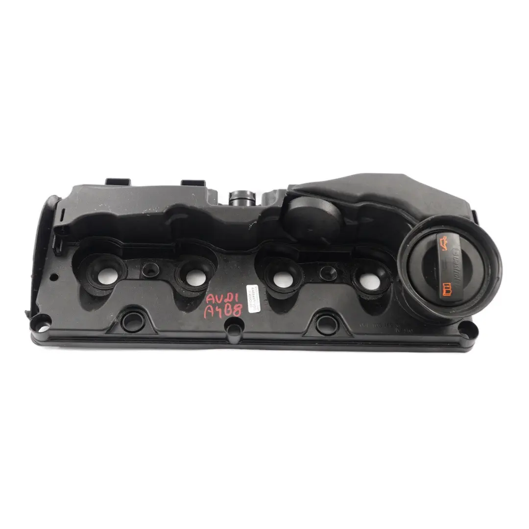 Audi A4 B8 2.0 TDI Diesel Couvercle soupape Culasse Bouchon remplissage d'huile - SKU 03L103469M - Numéro de pièce 03L103469M