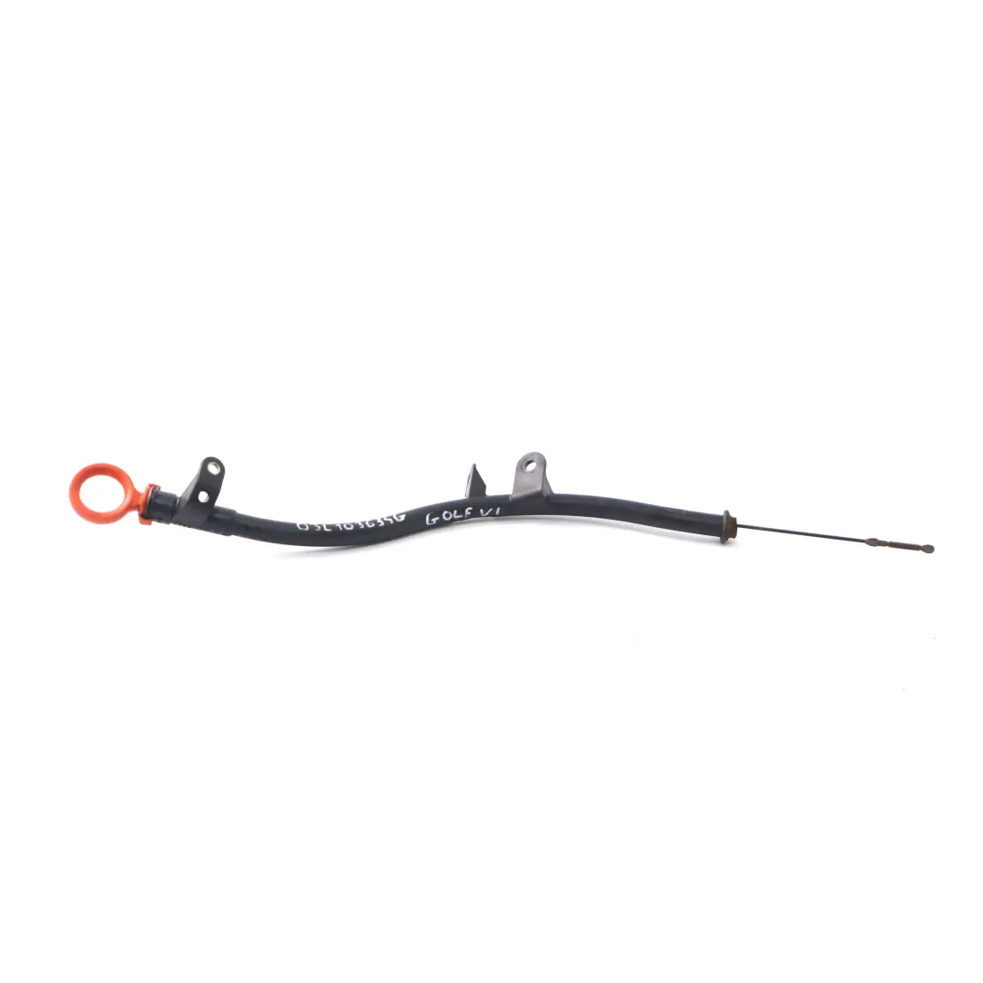 Volkswagen Golf 6 Audi A3 1.6 TDI Öl peilstab Öl stand Motor führung - SKU 03L103634G - Teilenummer 03L103634G