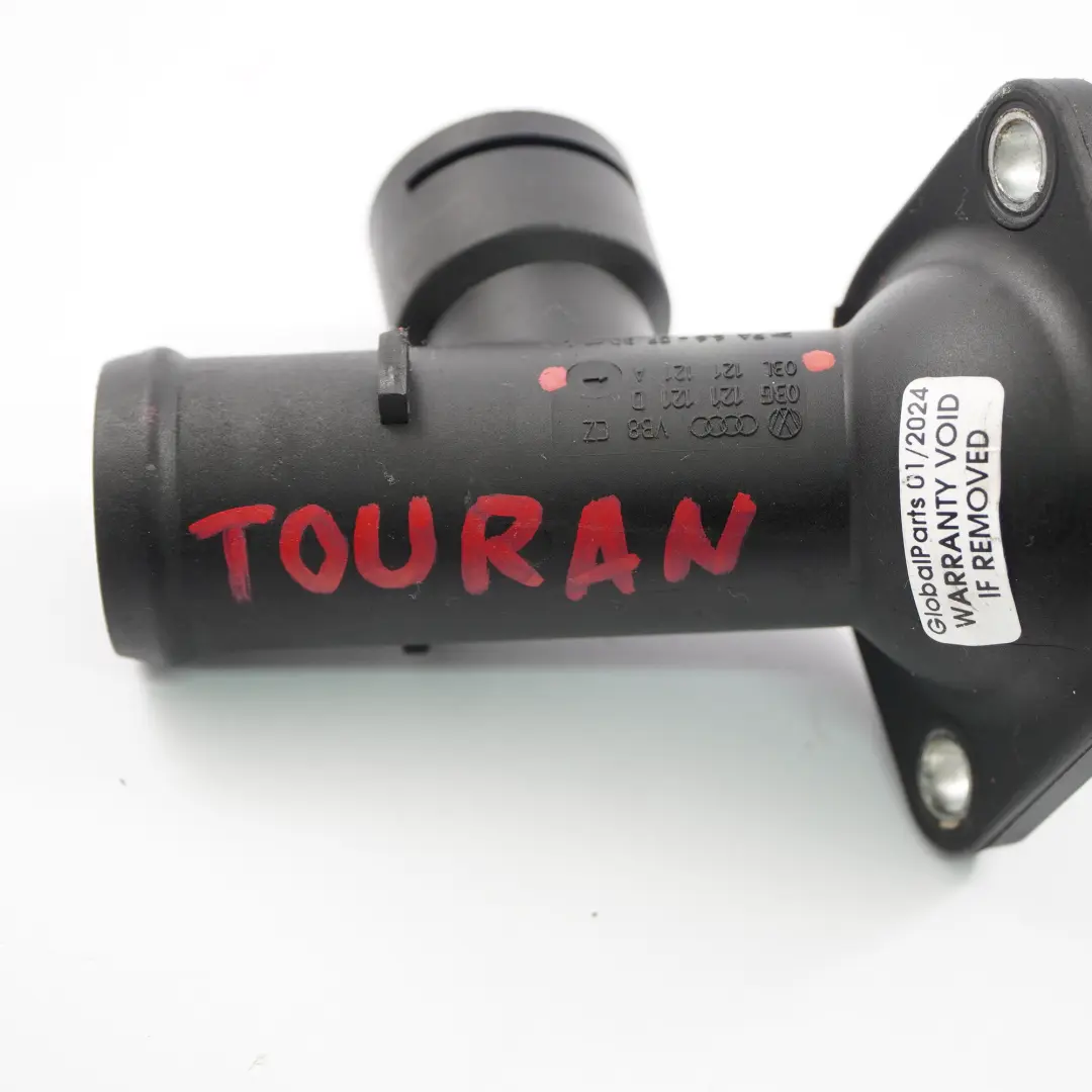 VW Volkswagen Touran 1T1 Passat 2.0 TDI BKD BMP Coolant Flange Pipe - SKU 03L121121A - Part number 03G121121D