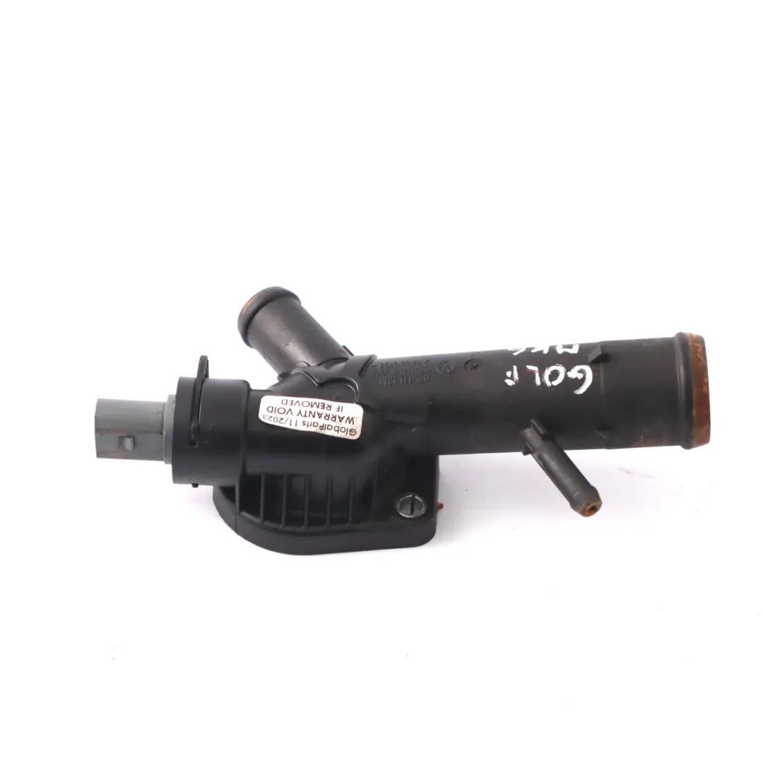 VW Volkswagen Golf 6 VI 1.6 TDI Thermostat Valve Thermostat Housing - SKU 03L121131F - Part number 03L121131F