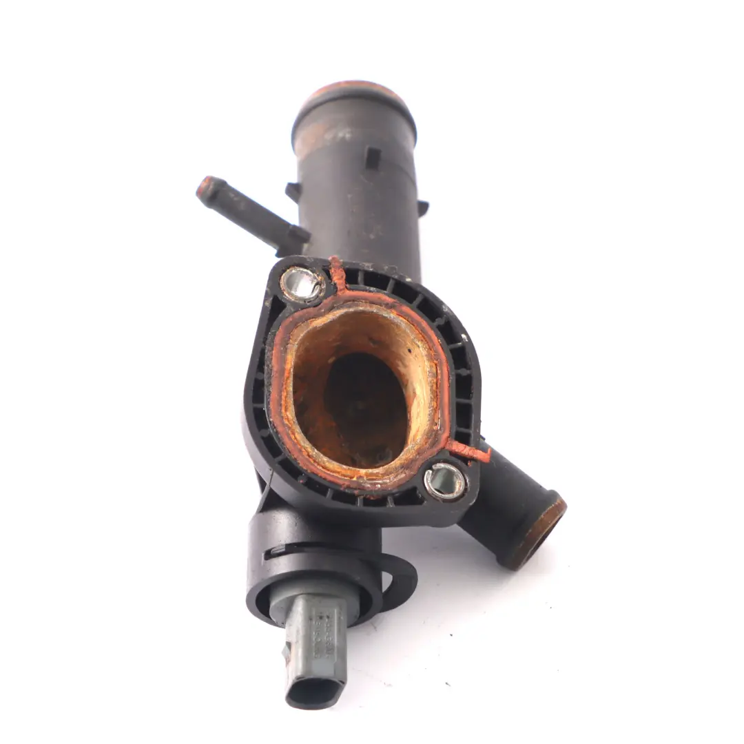 VW Volkswagen Golf 6 VI 1.6 TDI Vanne thermostat Boîtier thermostat - SKU 03L121131F - Numéro de pièce 03L121131F