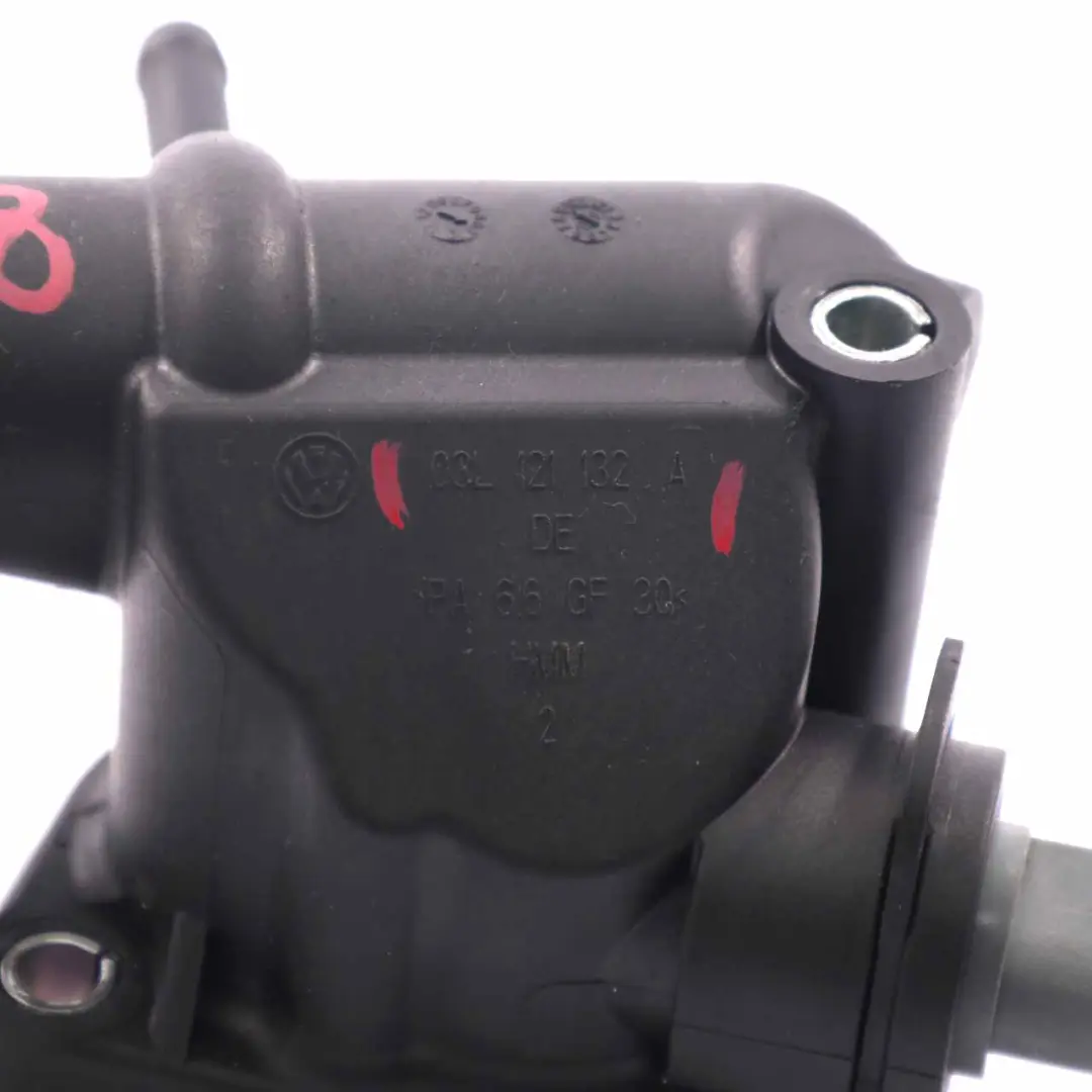 Audi A4 B8 2.0 TDI Diesel Thermostat Coolant Housing - SKU 03L121132A - Part number 03L121132A