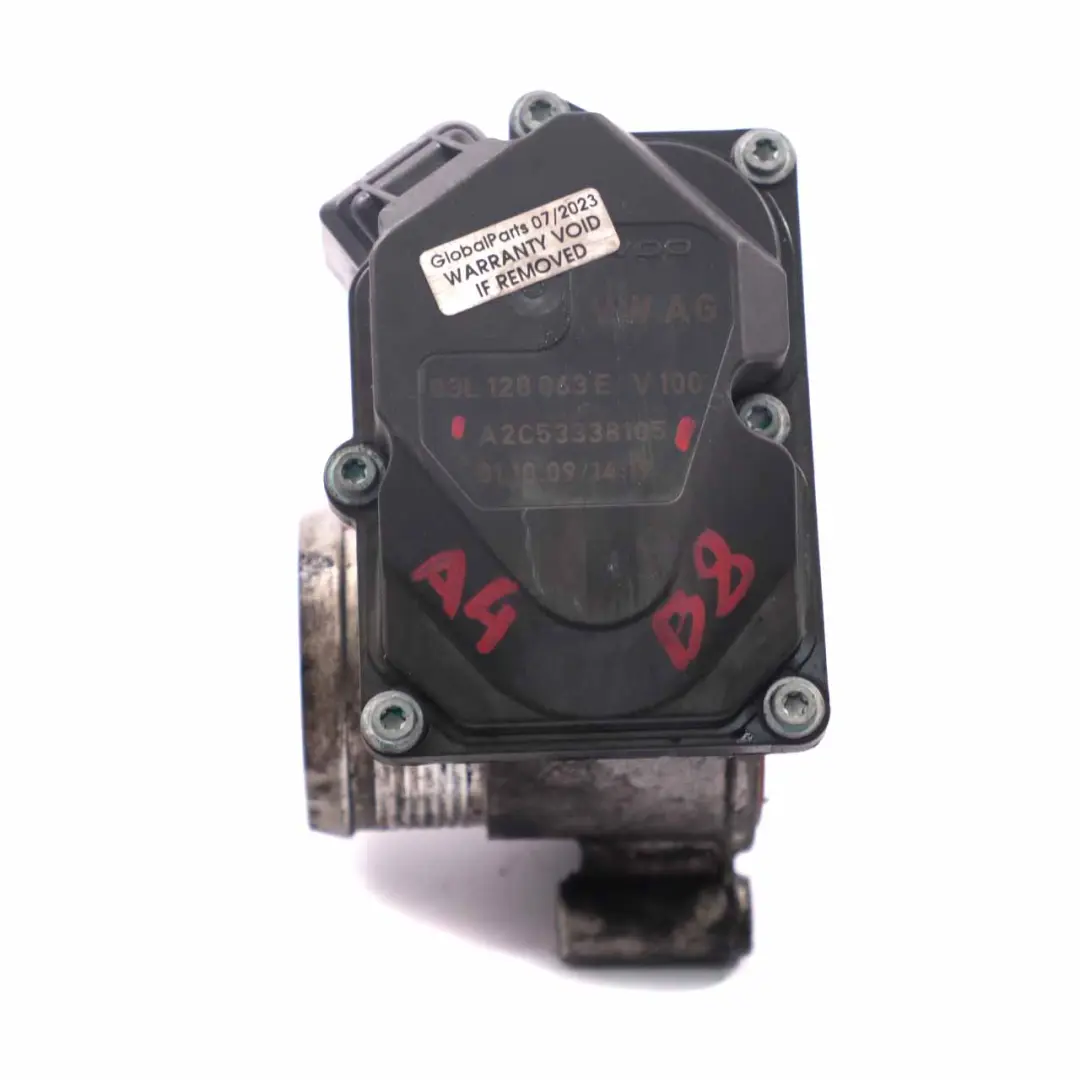 2.0TDI Przepustnica do Audi A4 B8 A5 8T o numerze 03L128063E Audi A4 B8 A5 8T 2.0TDI Przepustnica - SKU 03L128063E - Numer Części 03L128063E