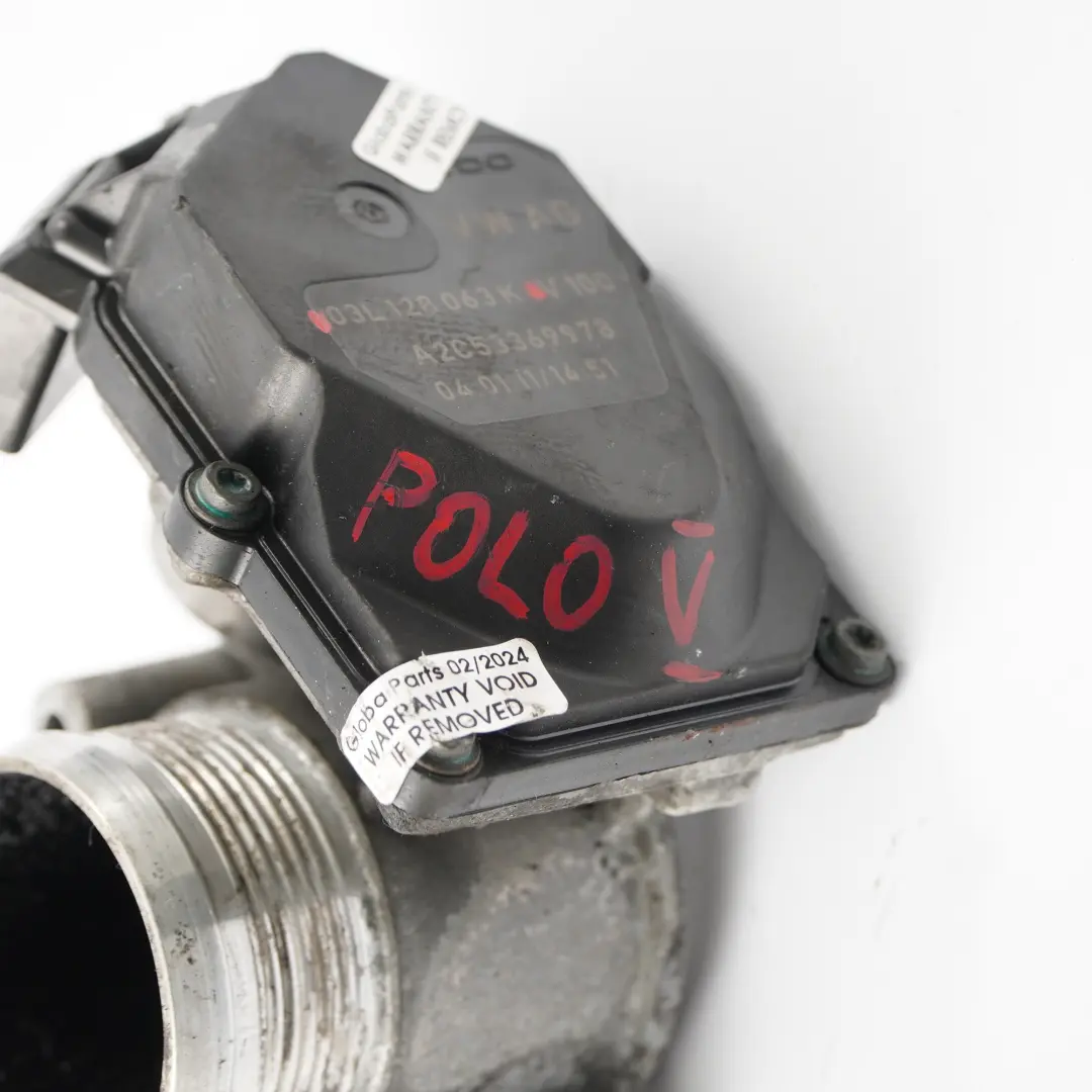 Drosselklappengehäuse Ventilklappe für Audi VW Seat Skoda 1.2 2.0 TDI mit Teilenummer 03L128063K Audi VW Seat Skoda 1.2 2.0 TDI Drosselklappengehäuse Ventilklappe - SKU 03L128063K - Teilenummer 03L128063K