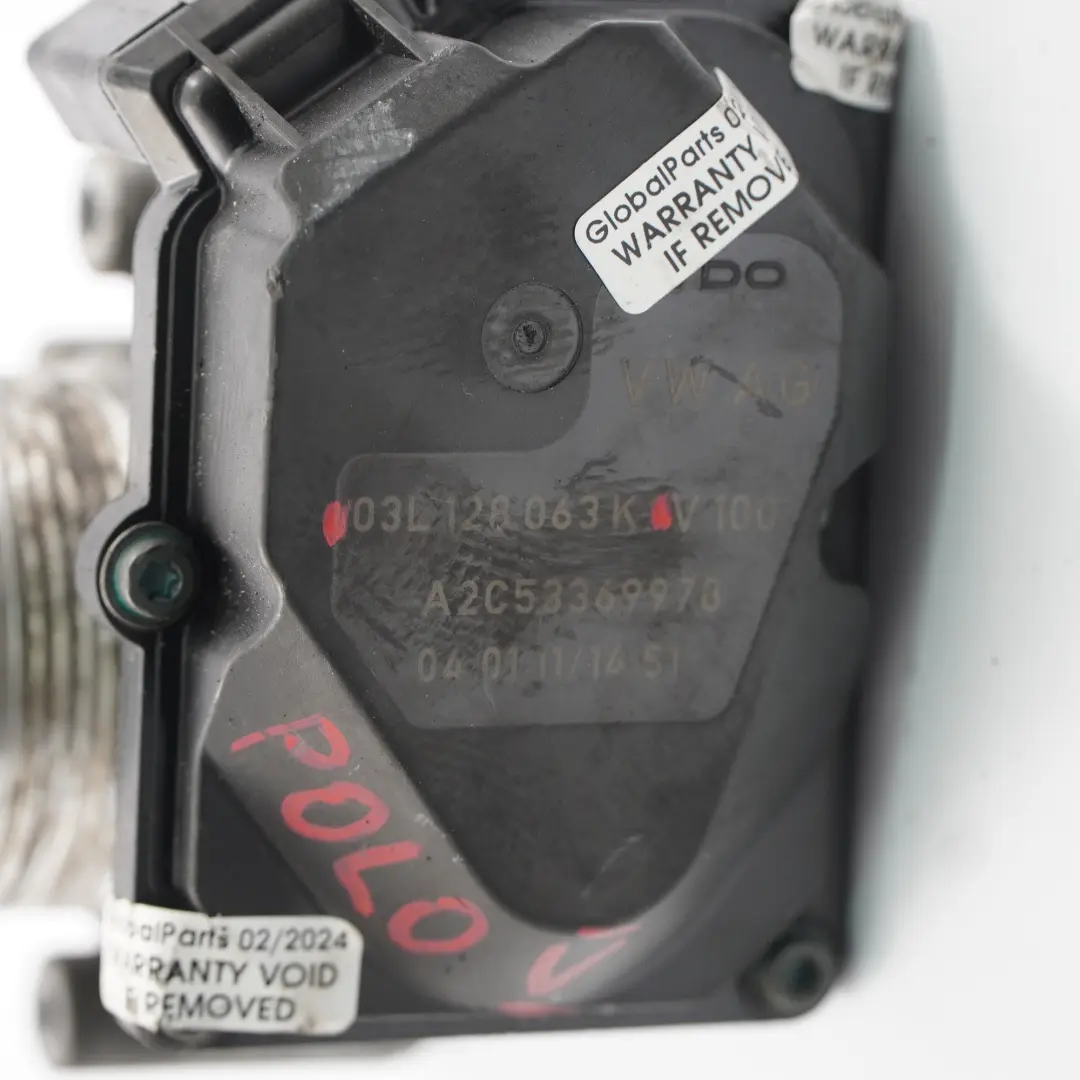 Válvula de mariposa para Audi VW Seat Skoda 1.2 2.0 TDI Diesel con número de pieza 03L128063K Audi VW Seat Skoda 1.2 2.0 TDI Diesel Válvula de mariposa - SKU 03L128063K - Número de pieza 03L128063K