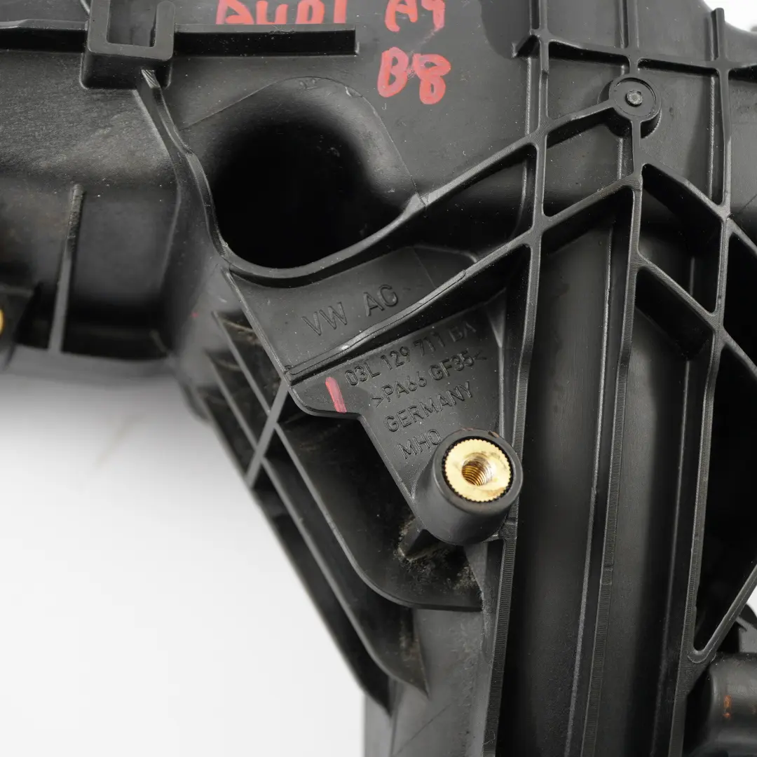 Audi A4 B8 2.0 TDI Diesel Inlet Intake Manifold Air Intake - SKU 03L129711BA - Part number 03L129711AB