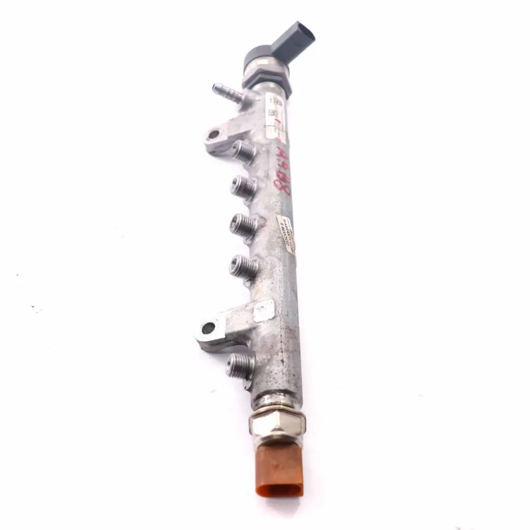 Injector Rail Line to Audi A4 B8 A5 8T Q5 8R 2.0 TDI Diesel Fuel with Part number 03L130089A Audi A4 B8 A5 8T Q5 8R 2.0 TDI Diesel Fuel Injector Rail Line - SKU 03L130089A - Part number 03L130089A