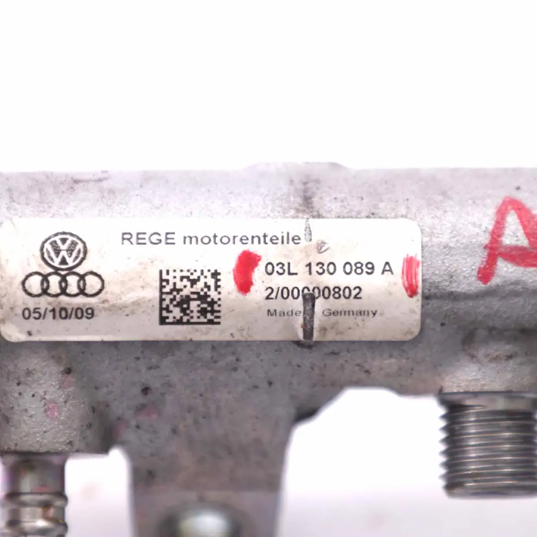 Audi A4 B8 A5 8T Q5 8R 2.0 TDI Ligne Rail D'Injecteur Carburant - SKU 03L130089A - Numéro de pièce 03L130089A