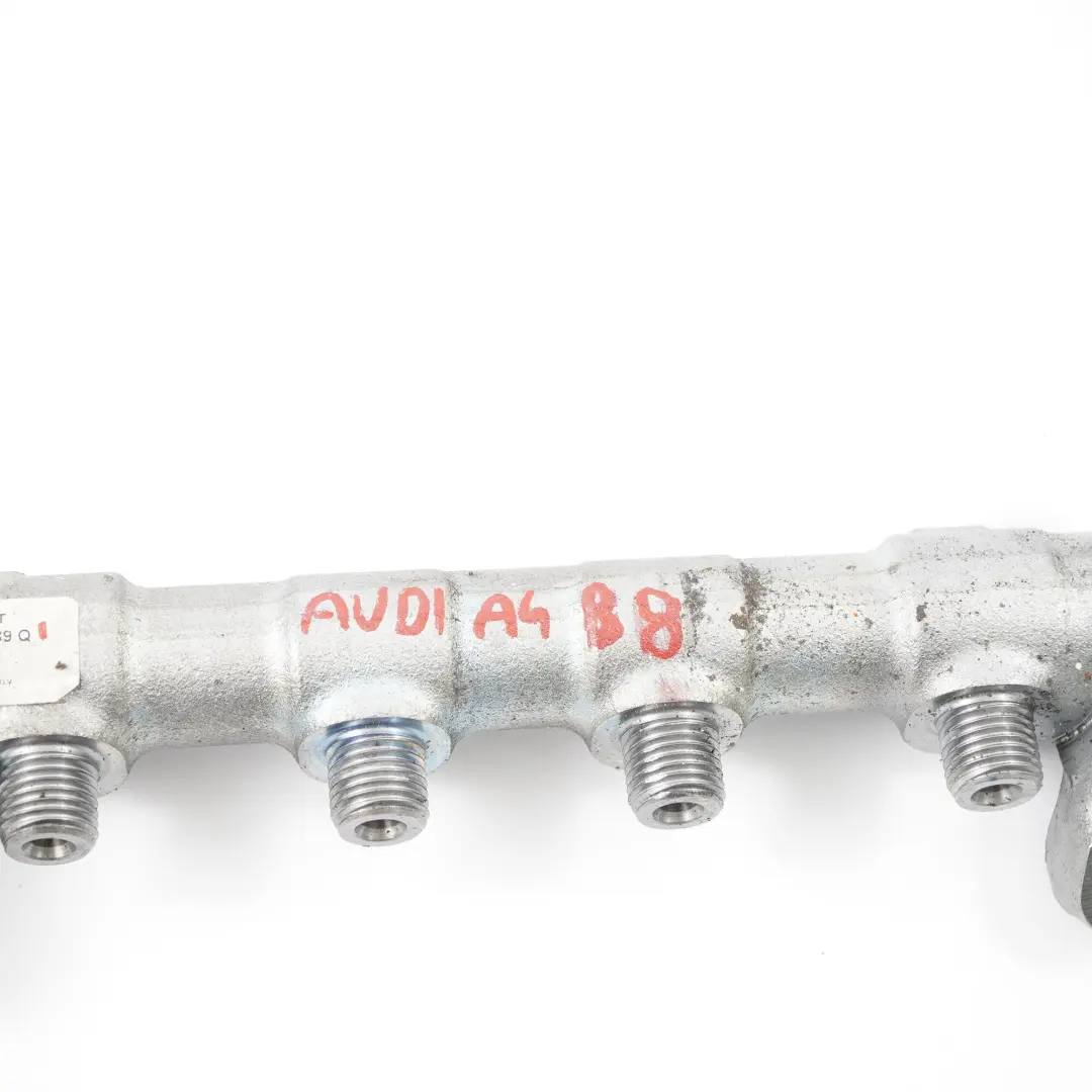 Audi A4 B8 Q5 8R 2.0 TDI Diesel Fuel Rail Injection Rail Line - SKU 03L130089Q - Part number 03L130089Q