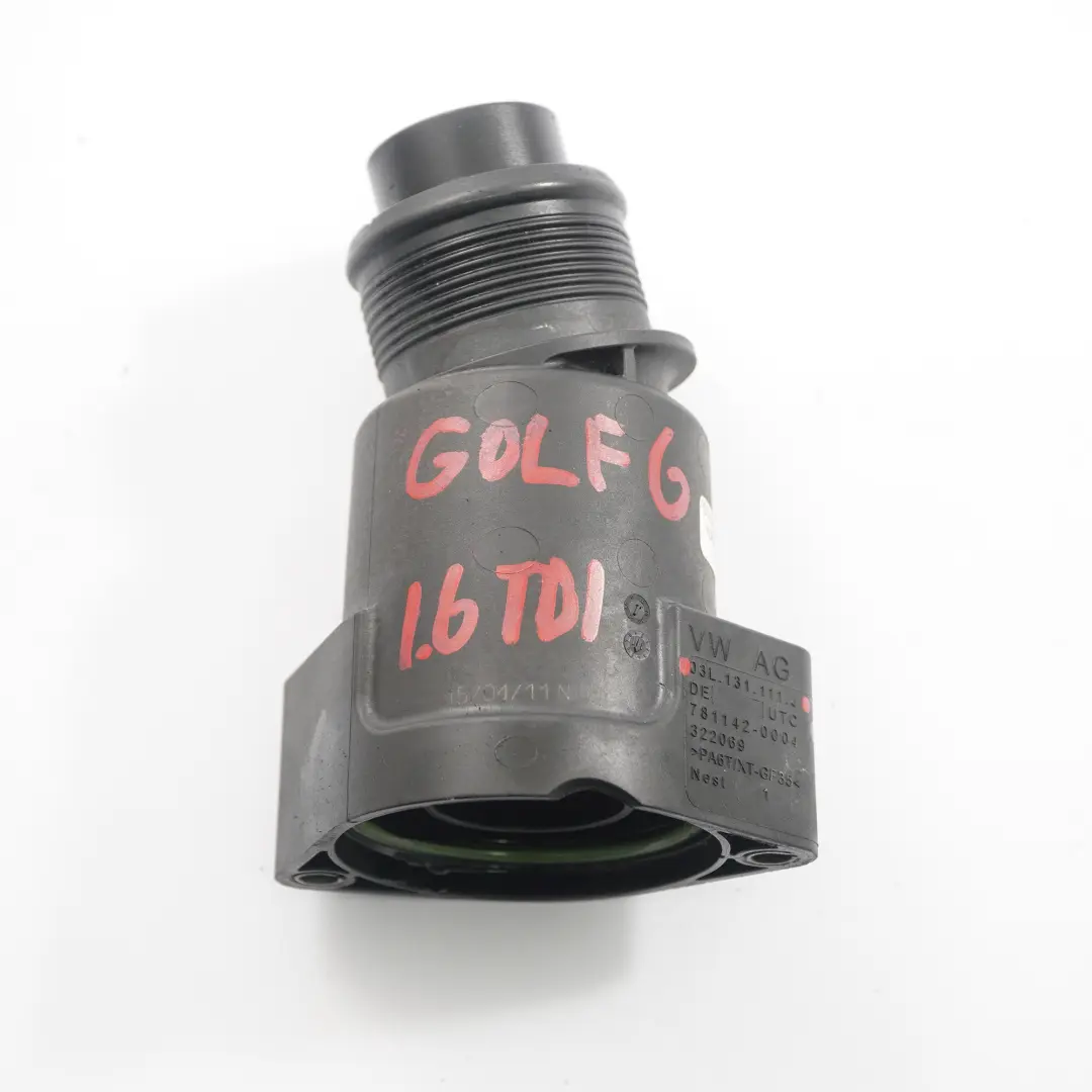 Lade luft kühler Rohr Dämpfer für VW Volkswagen Golf 6 1.6 TDI Turbo mit Teilenummer 03L131111J VW Volkswagen Golf 6 1.6 TDI Turbo Lade luft kühler Rohr Dämpfer - SKU 03L131111J - Teilenummer 03L131111J