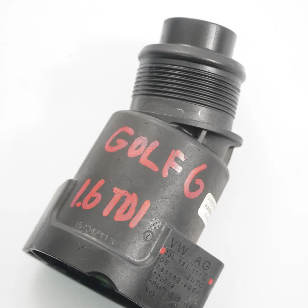 Lade luft kühler Rohr Dämpfer für VW Volkswagen Golf 6 1.6 TDI Turbo mit Teilenummer 03L131111J VW Volkswagen Golf 6 1.6 TDI Turbo Lade luft kühler Rohr Dämpfer - SKU 03L131111J - Teilenummer 03L131111J