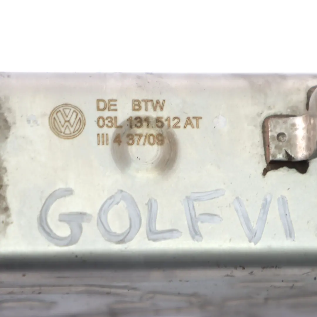 VW Volkswagen Golf 6 VI 1.6 TDI EGR Exhaust Valve Cooler Radiator - SKU 03L131512AT - Part number 03L131512AT