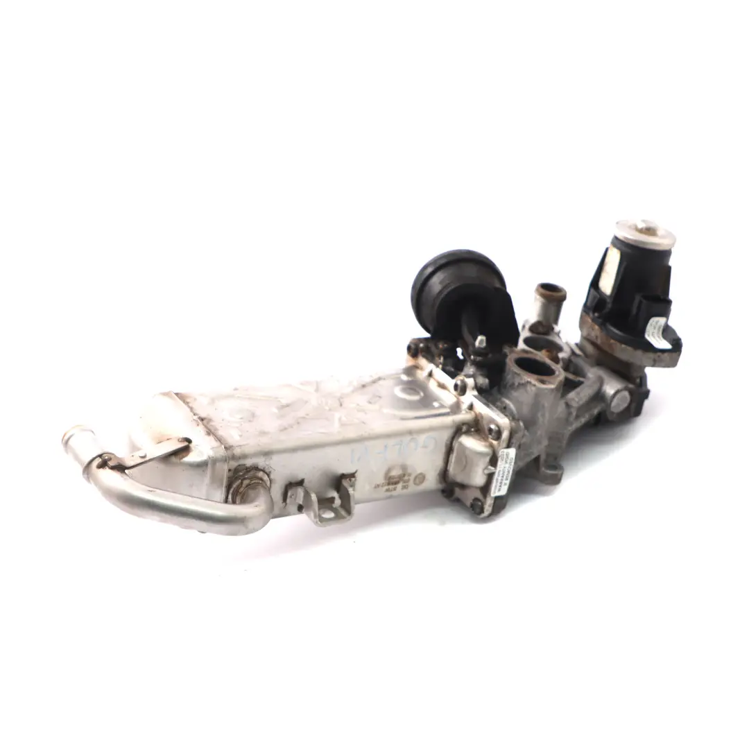 VW Volkswagen Golf 6 VI 1.6 TDI AGR Auspuffventilkühler Kühler - SKU 03L131512AT - Teilenummer 03L131512AT