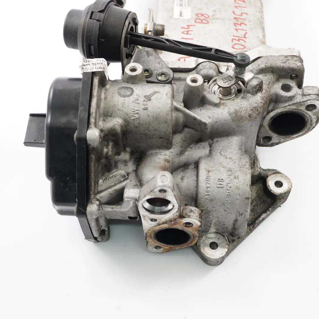 Valve d'échappement EGR Refroidisseur pour Audi A4 B8 2.0 TDI EGR à propos du numéro de pièce 03L131512DN Audi A4 B8 2.0 TDI EGR Valve d'échappement EGR Refroidisseur - SKU 03L131512DN - Numéro de pièce 03L131512DN