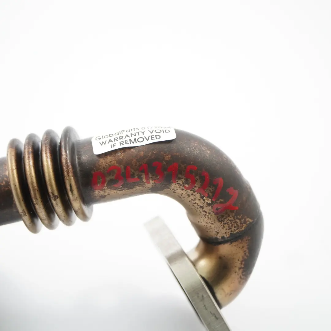 Vanne de raccordement d'une tuyauterie pour Audi A4 B8 Q5 8R 2.0 TDI EGR à propos du numéro de pièce 03L131521J Audi A4 B8 Q5 8R 2.0 TDI EGR Vanne de raccordement d'une tuyauterie - SKU 03L131521J - Numéro de pièce 03L131521J