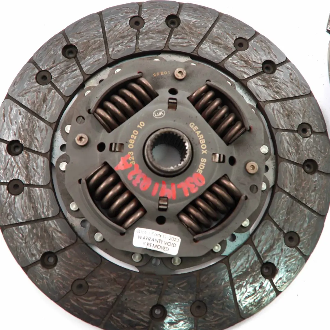 Clutch Kit VW Volkswagen Caddy 1.6 TDI Diesel CAYD Plate Disc Luk to with Part number 03L141025Q Clutch Kit VW Volkswagen Caddy 1.6 TDI Diesel CAYD Plate Disc Luk - SKU 03L141025Q - Part number 03L141025Q