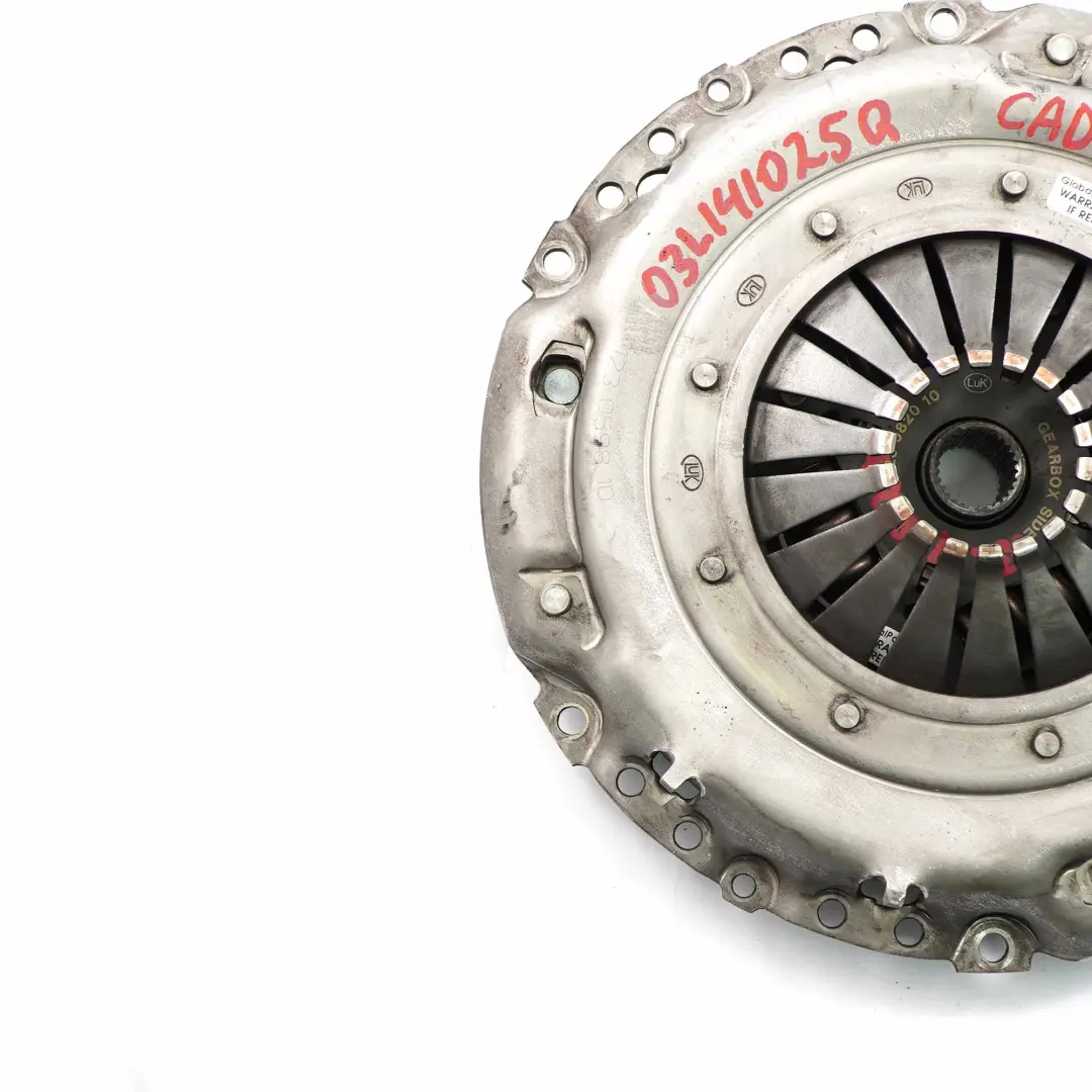 Clutch Kit VW Volkswagen Caddy 1.6 TDI Diesel CAYD Plate Disc Luk to with Part number 03L141025Q Clutch Kit VW Volkswagen Caddy 1.6 TDI Diesel CAYD Plate Disc Luk - SKU 03L141025Q - Part number 03L141025Q