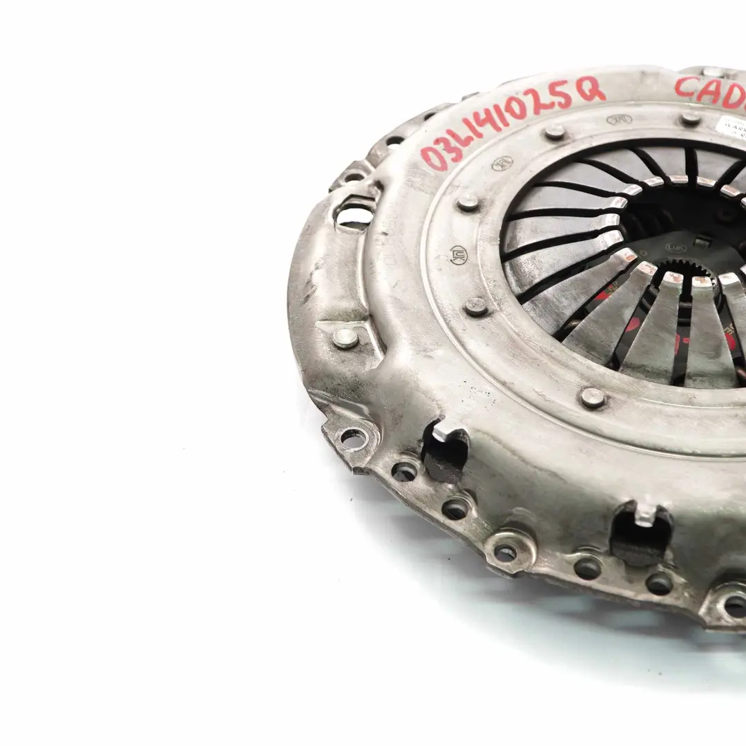 Kit d'embrayage VW Volkswagen Caddy 1.6 TDI Diesel CAYD disque Luk pour à propos du numéro de pièce 03L141025Q Kit d'embrayage VW Volkswagen Caddy 1.6 TDI Diesel CAYD disque Luk - SKU 03L141025Q - Numéro de pièce 03L141025Q