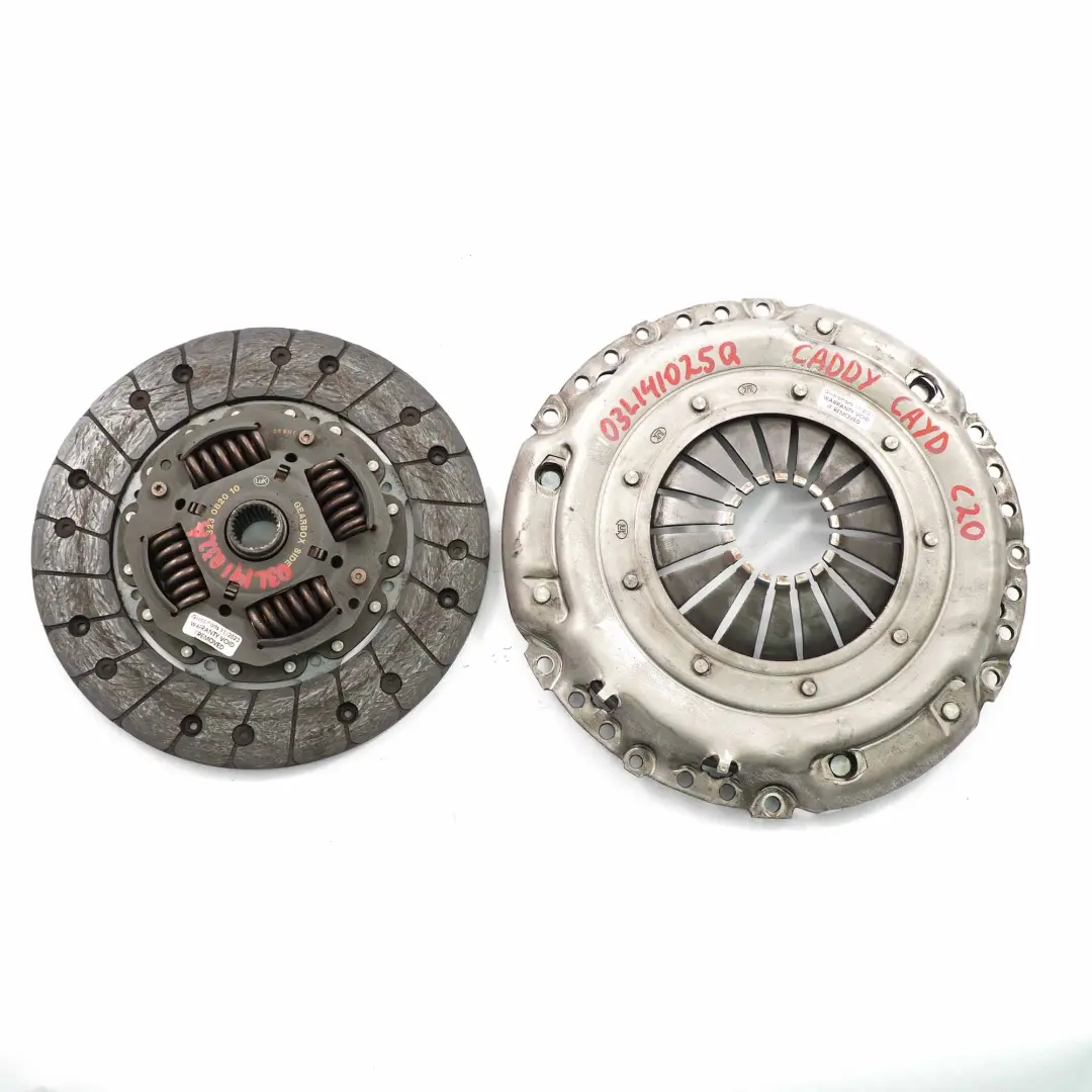 Clutch Kit VW Volkswagen Caddy 1.6 TDI Diesel CAYD Plate Disc Luk to with Part number 03L141025Q Clutch Kit VW Volkswagen Caddy 1.6 TDI Diesel CAYD Plate Disc Luk - SKU 03L141025Q - Part number 03L141025Q