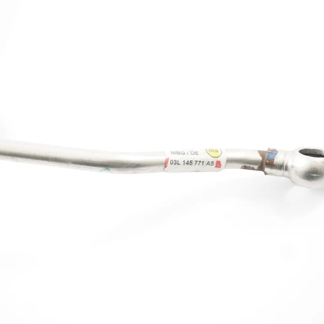 Oil Feed Turbo Charger Oil Pipe Line to Audi A4 B8 A5 A6 2.0 TDI with Part number 03L145771AS Audi A4 B8 A5 A6 2.0 TDI Oil Feed Turbo Charger Oil Pipe Line - SKU 03L145771AS - Part number 03L145771AS