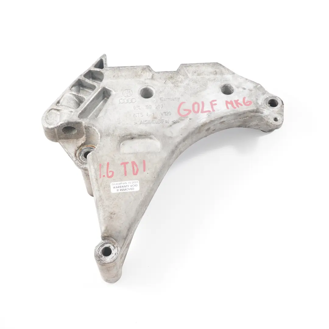 Mount Bracket Right O/S Holder Mounting to VW Golf 5 6 Diesel Engine with Part number 03L199207 VW Golf 5 6 Diesel Engine Mount Bracket Right O/S Holder Mounting - SKU 03L199207 - Part number 03L199207