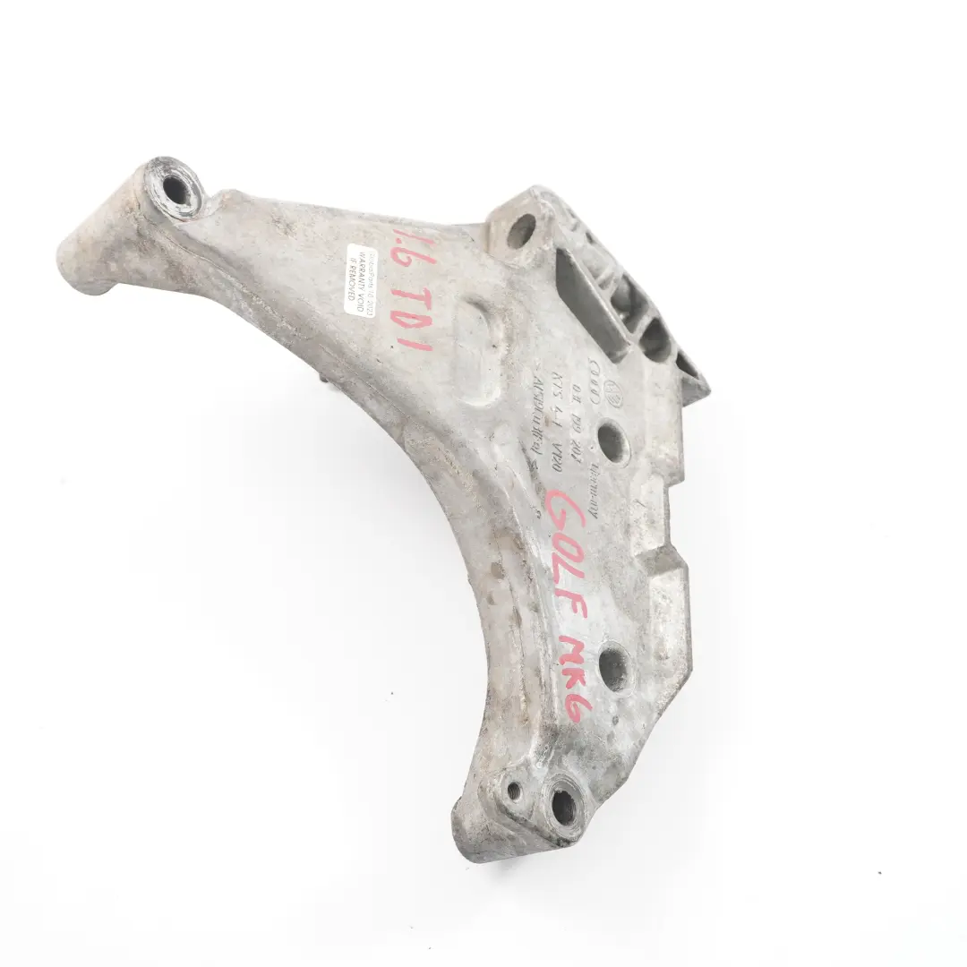 Mount Bracket Right O/S Holder Mounting to VW Golf 5 6 Diesel Engine with Part number 03L199207 VW Golf 5 6 Diesel Engine Mount Bracket Right O/S Holder Mounting - SKU 03L199207 - Part number 03L199207