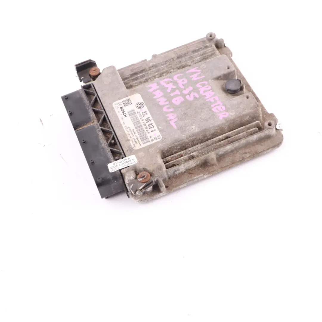 CKTB Engine Unit Module ECU Manual VW Volkswagen Crafter 1 2.0 TDI - SKU 03L906012Q - Part number 03L906012Q
