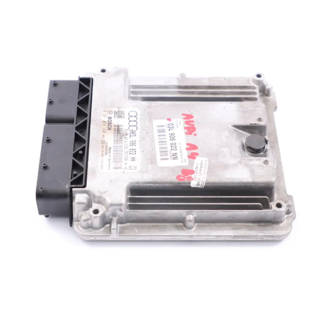 143HP CAGA Unidad Control Motor Diesel Módulo ECU para Audi A4 B8 2.0 TDI con número de pieza 03L906022NN Audi A4 B8 2.0 TDI 143HP CAGA Unidad Control Motor Diesel Módulo ECU - SKU 03L906022NN - Número de pieza 03L906022NN